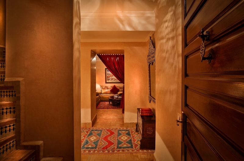 马拉喀什 里亚德克尼莎摩洛哥传统庭院酒店 外观 照片 A guest room at the hotel